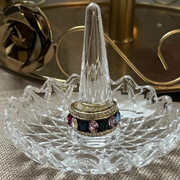 ✨Elegant Gold Multicolor Gemstone Ring✨NEW SIZE 6.5-7 STUNNING 🤩 - Picture 8 of 9